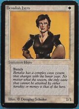 Benalish Hero Alpha PLD White Common MAGIC GATHERING CARD (ID# 455317) ABUGames