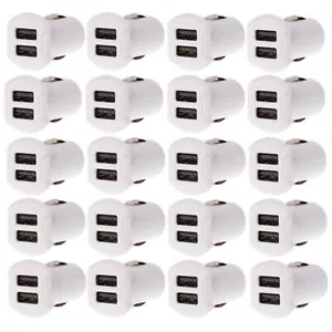 Scosche Revolt 2-Port USB Charger Dual 12W Watt 5V Volt Ports White (Pack of 20) - Picture 1 of 6
