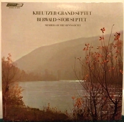 Kreutzer, Berwald – Grand Septet / Stor Septet Vinyl 1970's LP - Classical Foto 1 de 3