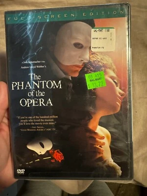 The Phantom Of The Opera Full Screen Edition New Sealed 2005 Warner Bros DVD - Image 1 of 4