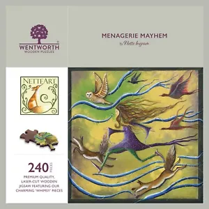 Wentworth wooden jigsaw puzzle 240 'Menagerie Mayhem!! ' direct from artist - Picture 1 of 1