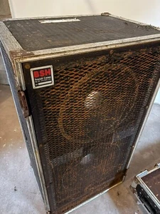 Martin Hannett designed Bass Speaker Wheeled Flightcase 2 x 15" Bass Speaker - Picture 1 of 8