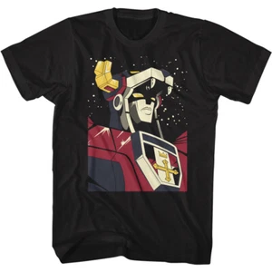 Camiseta para hombre Voltron Cartoon Defender of the Universe Busto Voltron en el espacio  - Imagen 1 de 3