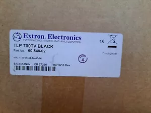 Extron Electronics TLP 700TV Touch Link Panel Screen 60-548-02 Black - Picture 1 of 7