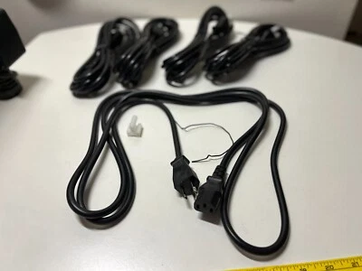 Qty. of 4 Well-Shin 8 ft. ROHS power cords model 2000-098 WS-001-WS-002 - Image 1 of 4