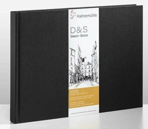 Hahnemuhle Sketch Book D&S - 140gsm Hardback Book - A4 - Landscape Format - Picture 1 of 1