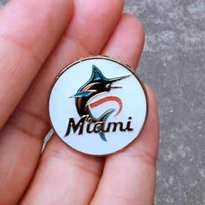 Major League Baseball (MLB) Miami Marlins Team Logo Pin - Picture 1 of 1