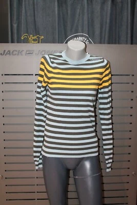 Energy Men Sweater Striped New Vintage Size S - Image 1 of 4
