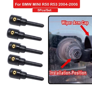 5X Rear Window Spray Wiper arm Washer Jet Nozzle For BMW MINI R50 R53 2004-2006 - Picture 1 of 7