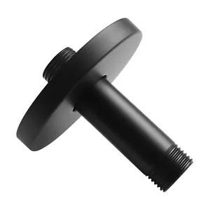 "Straight Shower Arm with Flange Ceiling Mount 3 Inches Rain Shower Head Arm ... - Picture 1 of 9