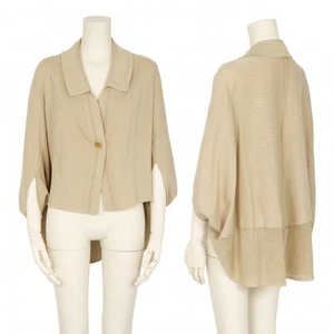 ISSEY MIYAKE A-POC INSIDE Mesh Switching Deformation Knit Cardigan Size 2(K-1... - Picture 1 of 12
