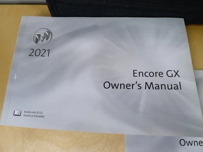 Buick Encore GX 2021 manual del propietario guía del usuario y estuche Foto 1 de 4