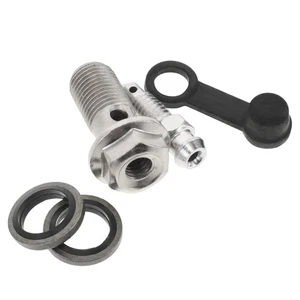  Tornillo purga freno motocicleta freno maestro pinza purga purga - Imagen 1 de 12