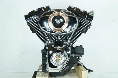 2008 Harley Touring FLHX Street Glide OEM EFI Twin Cam 96 Engine Motor 24K Foto 1 de 4