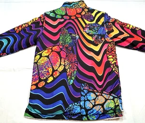 USA Palm Thrust 1/4 Zip Women's Medium White Sherpa Reversible Turtle Golf Camp - Picture 1 of 14