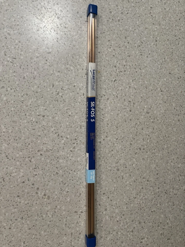 Solda Lucas Milhaupt Sil FOS 5% prata 28 hastes - Imagem 1 de 3