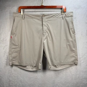 Rhone Men’s 8” Resort Shorts Beige Chino Lightweight Flat Front Golf Size 40 - Picture 1 of 10