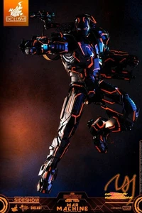 IN STOCK Hot Toys MMS553D35 Iron Man 2 War Machine Neon Tech Orange Diecast NEW - Picture 1 of 10
