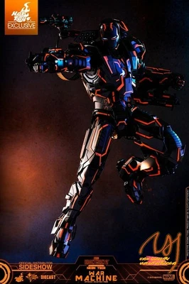 EN STOCK Hot Toys MMS553D35 Iron Man 2 Máquina de Guerra Neon Tech Naranja Diecast NUEVO Foto 1 de 4
