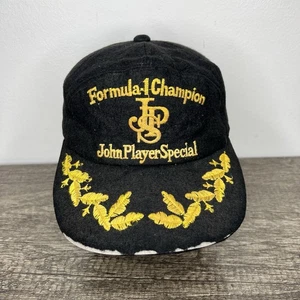 Formula 1 John Player Special Champion Grand Prix Hat Racing Lotus Wool Distress - Picture 1 of 6