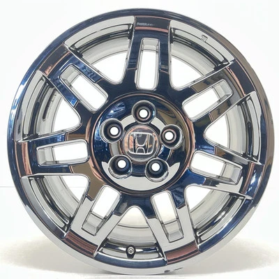 09-15 HONDA PILOT WHEEL RIM 18x7.5 +45 OFFSET 14 SPOKE CHROME FACTORY OEM - Image 1 of 4