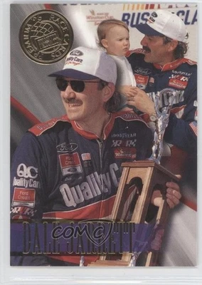1996 Press Pass Premium Dale Jarrett #13 HOF - Image 1 of 2