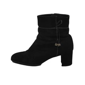 Auth pierre cardin - Black Suede Women's Boots - Picture 1 of 7