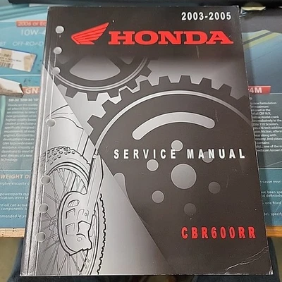 2003 - 2005 Honda CBR600RR Manual de Serviço 61MEE02 Em Excelente Estado - Imagem 1 de 2