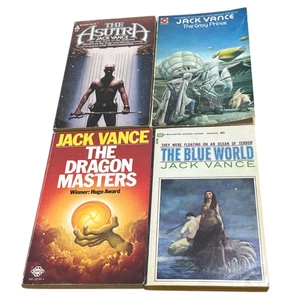 Jack Vance PB Book Lot Astura Blue World Dragon Masters Gray Prince - Picture 1 of 16