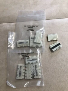 Siemon 100.3800 2 sets of 4 pus Lot xbj - Picture 1 of 1