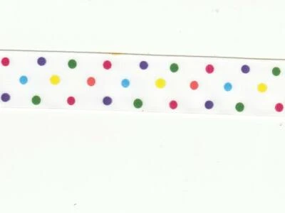  Owl, Paw Print, Birthday Cake. Satin Ribbon. 7/8 inch  x 9 feet.  - Imagem 1 de 4