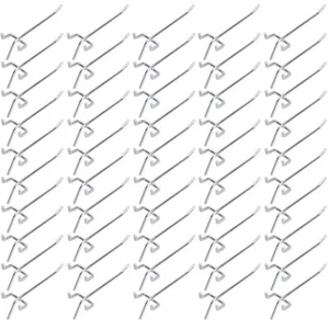 50 Pack PEG Board Pegboard Shelving Hooks 4" Length Wholesale Lot - Picture 1 of 2