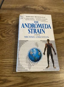 The Andromeda Strain by Michael Crichton 1970 Dell Paperback - Picture 1 of 6