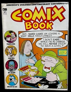 COMIX BOOK 3. Bronze Age Underground Comic. Humor. Trina Robbins. Denis Kitchen - Picture 1 of 11