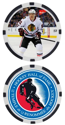 MARIAN HOSSA - HOCKEY HALL OF FAMER - COLLECTIBLE POKER CHIP - Image 1 of 2