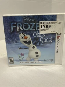 Disney Frozen: Olaf's Quest (Nintendo 3DS, 2013) BRAND NEW Factory Sealed!!! - Foto 1 di 11