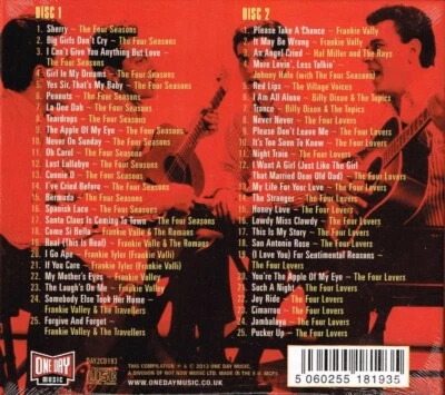 FRANKIE VALLI & THE FOUR SEASON совершенно новый 2 CD «АНТОЛОГИЯ», 50 песен, УМЕНЬШЕНО - Изображение 1 из 2