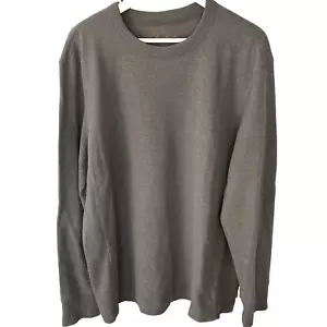 Camicia girocollo Eddie Bauer tessuto waffle termico taglia XL outdoor campeggio escursione - Foto 1 di 7