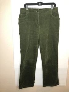 Woolrich Damen grün Cord Schlaghose Größe 12 gebraucht, in einwandfreiem Zustand - Bild 1 von 6
