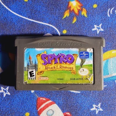 Game Boy Advance Spyro: Attack of the Rhynocs Nintendo GBA Authentic Saves - Image 1 of 2