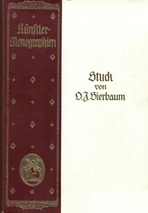 Buch 1908 - Künstler-Monographien - Stuck - v. O. J. Bierbaum - Bild 1 von 2