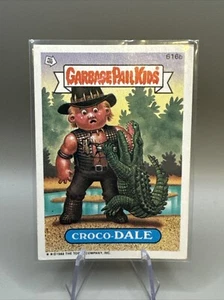 1988 Garbage Pail Kids Topps 15th Series Croco Dale Card 616b NDC - Picture 1 of 2