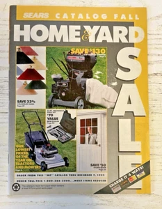 Sears Herbst Haus Hof Verkauf Katalog 1992 Werkzeuge Rasen - Bild 1 von 5