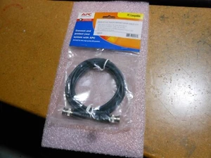 APC RG58 STYLE THIN ETHERNET CABLE 6 FEET PART # 0422-6 BNC MALE TO MALE 50 OHM - Picture 1 of 5