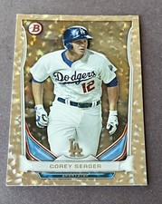 Corey Seager 2014 Bowman Silver Ice Refractor #41 Rookie Card RC Rangers