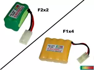RC Akkupack 4.8V1000 mAh mit Tamiya Stecker, mehrere Optionen... - Bild 1 von 3