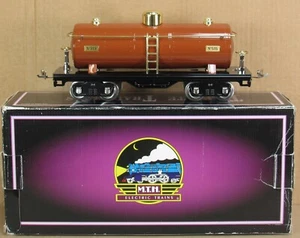 MTH Tinplate Traditions 10-2229 No. 515 Tank Car (Terra Cotta) Standard Gauge LN - Picture 1 of 6
