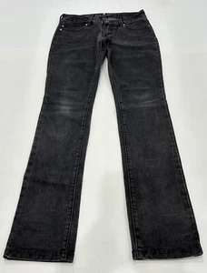 Ladies size 9 Black WRANGLER Cigarette Leg Slim denim Jeans - VGC 8-10 - Picture 1 of 5