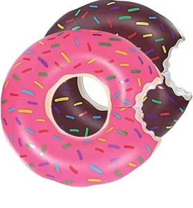 Donut Aufblasbarer Schwimmring Luftmatratze Schwimmreifen Luftmatratze - Bild 1 von 5