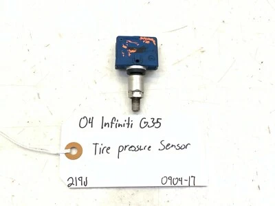 03 04 05 06 SENSOR DE PRESIÓN DE NEUMÁTICOS INFINITI G35 TPMS OEM 40700-CD001 Foto 1 de 4